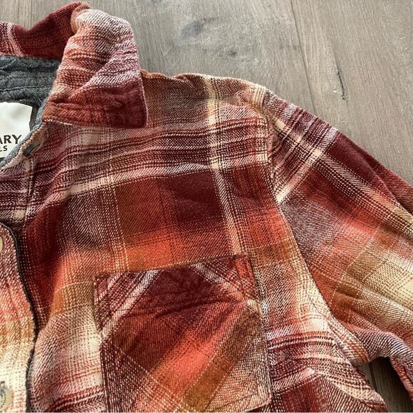 Legendary Whitetails Pumpkin Spice Orange Plaid Flannel - Picture 3 of 7